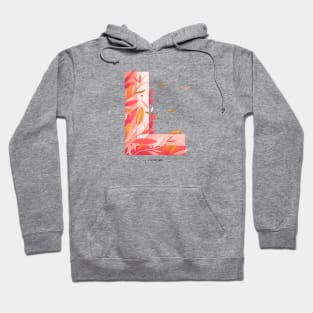 L initial Hoodie